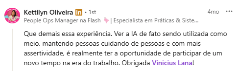 Depoimento de Kettilyn Oliveira (Flash) sobre experiência com Vinicius Lana